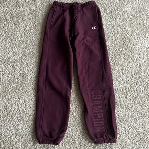 Maroon Champion Joggers